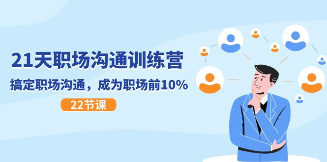 （11615期）21天职场沟通特训营，搞定 职场沟通，成为 职场前10%（22节）-理想项目库