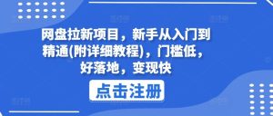 网盘拉新项目，新手从入门到精通(附详细教程)，门槛低，好落地，变现快-理想项目库