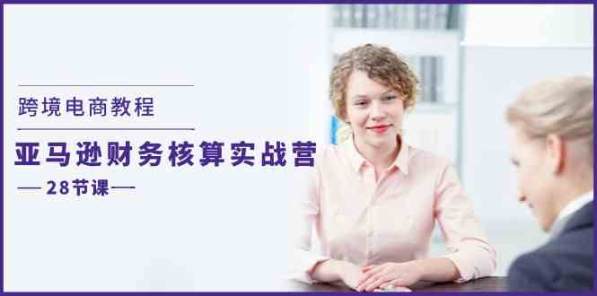 跨境电商教程：亚马逊财务核算实战营（28节课）-理想项目库