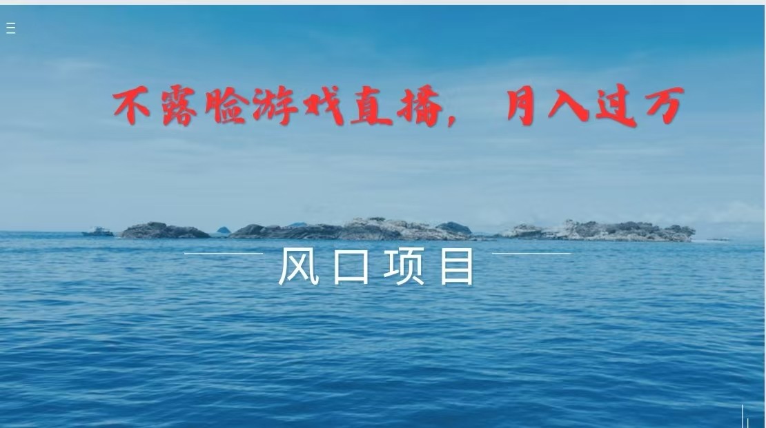 不露脸不出镜，玩转找茬游戏，普通人实现月入过万的好项目-理想项目库