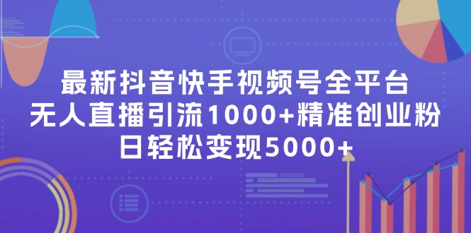（11970期）最新抖音快手视频号全平台无人直播引流1000+精准创业粉，日轻松变现5000+-理想项目库