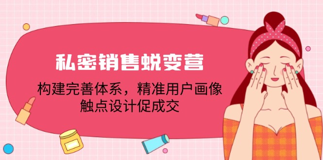 （12436期）私密销售蜕变营：构建完善体系，精准用户画像，触点设计促成交-理想项目库