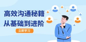 高效沟通秘籍:成长有方向,从基础到进阶,图文音频一应俱全-理想项目库