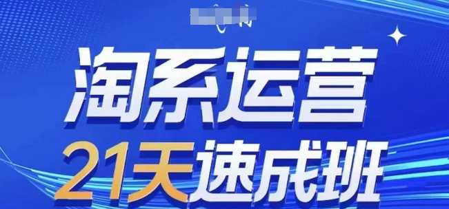 淘系运营21天速成班(更新24年12月)，0基础轻松搞定淘系运营，不做假把式-理想项目库