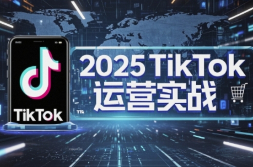 2025TikTok电商运营，掌握TikTok店铺运营核心技巧，实现低成本高转化-理想项目库