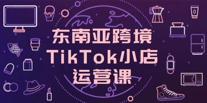东南亚跨境TikTok小店运营课，掌握店铺设置与流量转化核心技巧-理想项目库