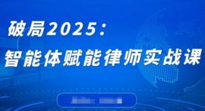 破局2025：智能体赋能律师实战课，打破编程壁垒，完成复杂任务，沉淀专属知识，赋能律师实务-理想项目库