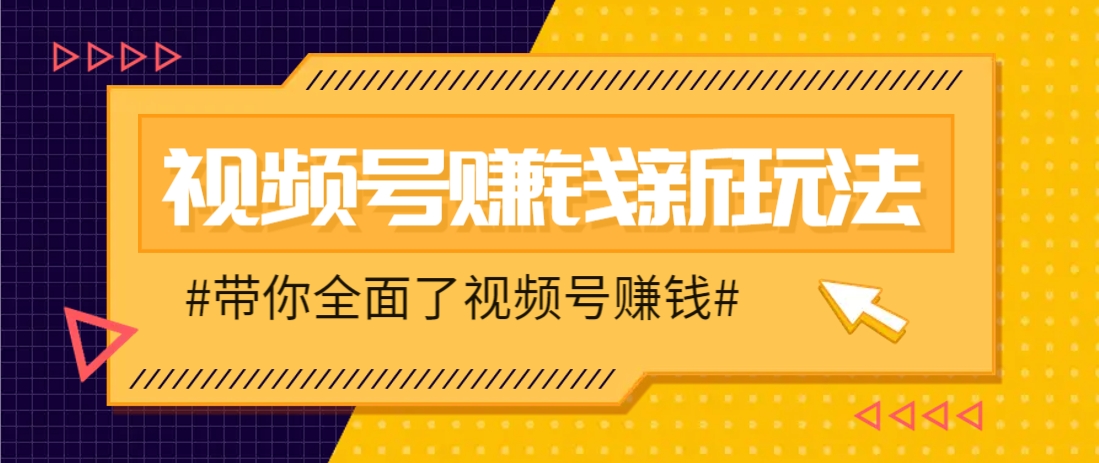 视频号短视频带货新玩法，用这个方法，一天佣金4407(附详细教程)-理想项目库