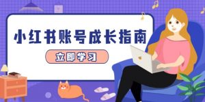 小红书账号成长指南，爆款选题+精准定位+数据分析，系统提升账号变现能力-理想项目库