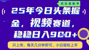 今日头条视频赛道最新玩法,每天十分钟,保底日入9张+【揭秘】-理想项目库