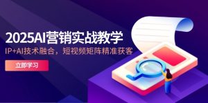 2025AI营销实战教学-5月，IP+AI技术融合，短视频矩阵精准获客-理想项目库