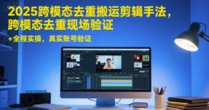 2025跨模态去重搬运剪辑手法，跨模态去重现场验证 +全程实操，真实账号验证-理想项目库