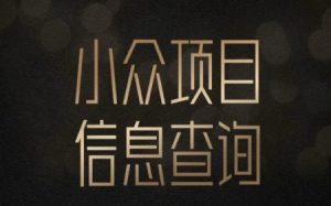 小众蓝海项目情感查询，女粉暴力掘金，轻松日入500+【揭秘】-理想项目库