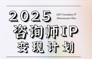 党老师·7天构建咨询师变现系统-理想项目库