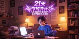 21天写作蜕变计划，从下笔困难到爆文创作，系统掌握变现方法论-理想项目库