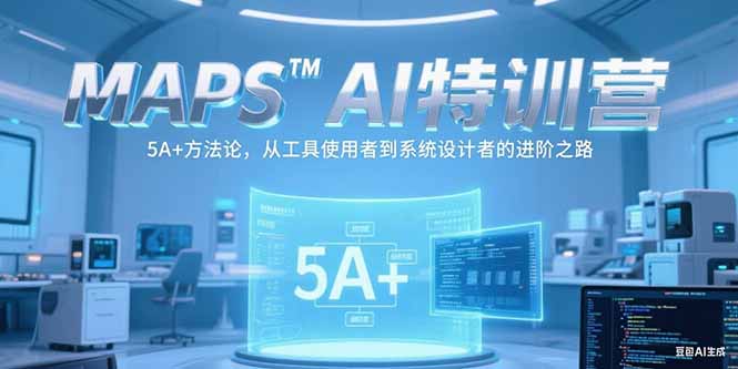 MAPSAI特训营，掌握 5A+方法论，从工具使用者到系统设计者的进阶之路-理想项目库