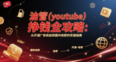 油管(youtube)挣钱全攻略：从开通广告收益到国内收款的实操指南-理想项目库