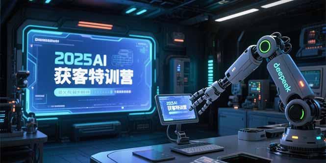 2025AI获客特训营，AI图文视频全制作，deepseek工具实操教学-理想项目库