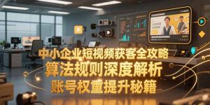 中小企业短视频获客全攻略,算法规则深度解析,账号权重提升秘籍-理想项目库