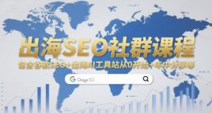 出海SEO社群课程，包含谷歌SEO+出海AI工具站从0开始+年中分享等-理想项目库