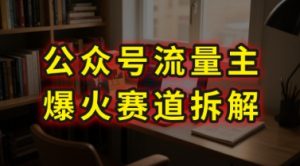 AI公众号流量主爆火赛道拆解—剧评领域，86分钟干货分享-理想项目库