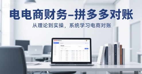 电商财务-拼多多对账，从理论到实操，系统学习电商对账-理想项目库
