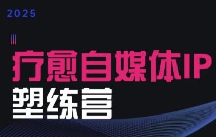 2025治愈自媒体IP训练营，专为疗愈领域从业者打造-理想项目库