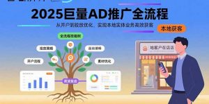 2025巨量AD推广全流程，从开户到投放优化，实现本地实体业务高效获客-理想项目库