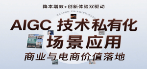 AIGC技术私有化场景应用,内容创作/视觉设计/私有化部署/商业应用/电商运营等-理想项目库