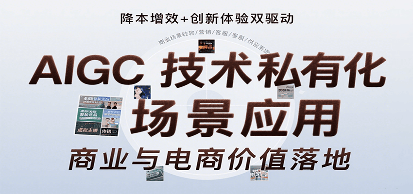AIGC技术私有化场景应用，内容创作/视觉设计/私有化部署/商业应用/电商运营等-理想项目库