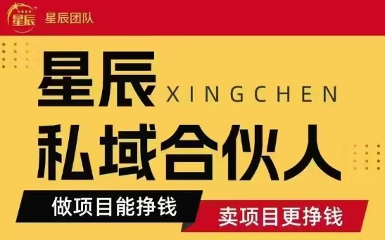 全网首发星辰私域项目合集，最新实操玩法，短期快速实现变现-理想项目库