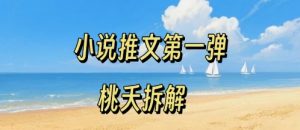 小说推文项目操作全流程第一弹，0粉就能做，门槛低非常适合新手-理想项目库