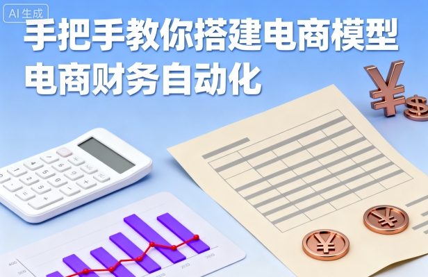手把手教你搭建电商模型-电商财务自动化-理想项目库