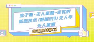 宝子哥·无人直播-非实时防风技术(更新25年9月)无人半无人直播-理想项目库