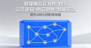新媒体高薪升核计划：运营逻辑-内容创作-数据驱动，提升200%的职场突破-理想项目库