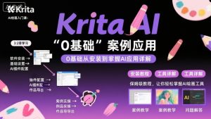 Krita AI绘画入门课,0基础从安装到案例应用krita AI使用详解-理想项目库