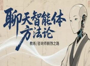 聊天智能体方法论-咨询师教师个人IP教程,咨询师教练躺賺之路-理想项目库