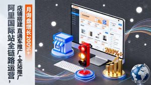 阿里国际站全链路运营,店铺搭建+直通车推广+全站推广,月询盘增长200%+-理想项目库