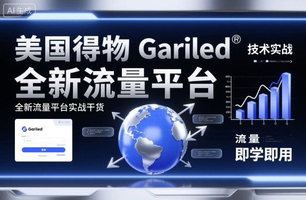 美国得物Gariled技术实战，全新流量平台实战干货，即学即用-理想项目库