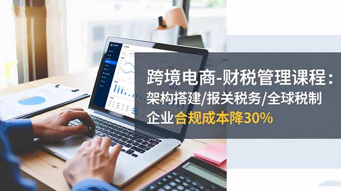 跨境电商-财税管理课程：架构搭建/报关税务/全球税制，企业合规成本降30%-理想项目库