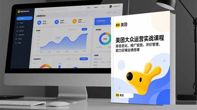 美团大众运营实战课程，排名优化、推广投放、评价管理，助力店铺业绩倍增-理想项目库