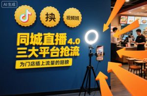 同城直播实操班4.0,三大平台抢流,为门店插上流量的翅膀-理想项目库