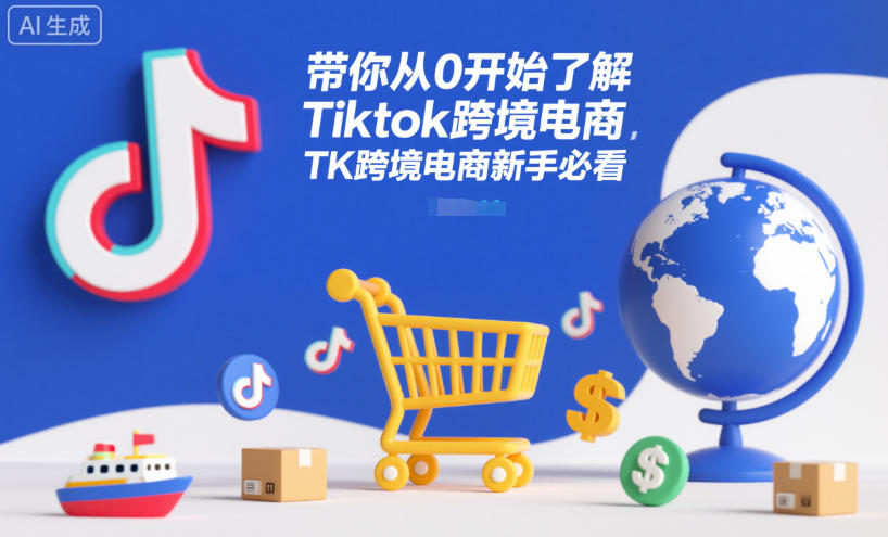 带你从0开始了解Tiktok跨境电商，TK跨境电商新手必看-理想项目库