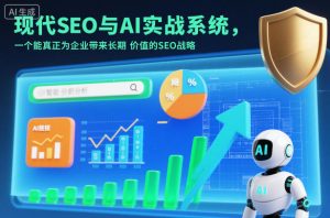 现代SEO与AI实战系统,一个能真正为企业带来长期价值的SEO战略(英语+中文字幕)-理想项目库