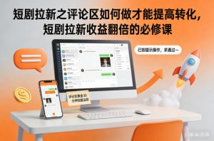 短剧拉新之评论区如何做才能提高转化,短剧拉新收益翻倍的必修课-理想项目库