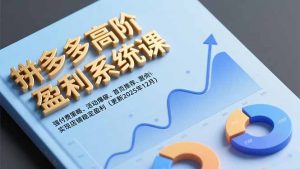 拼多多高阶盈利系统课，强付费策略、活动爆破、首页推荐，实现店铺稳定盈利(更新12月-理想项目库